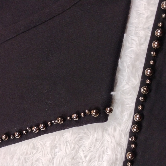 Paige Hoxton Ankle Peg Black Five Pocket High Rise Button Up Skinny Leg Jean - Picture 14 of 15